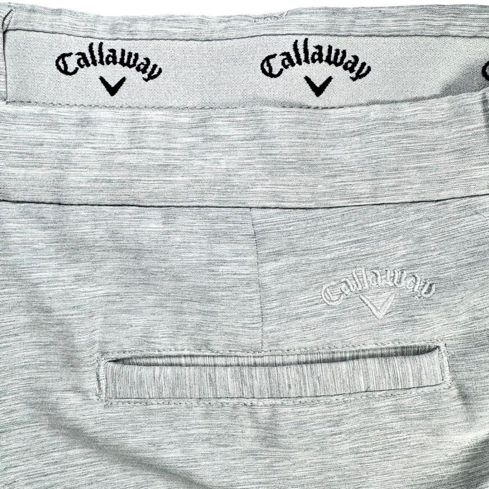 Callaway Opti-Dri Golf Shorts 2-Pack Tan Gray Mens 36 Performance Stretch Active - Picture 14 of 15